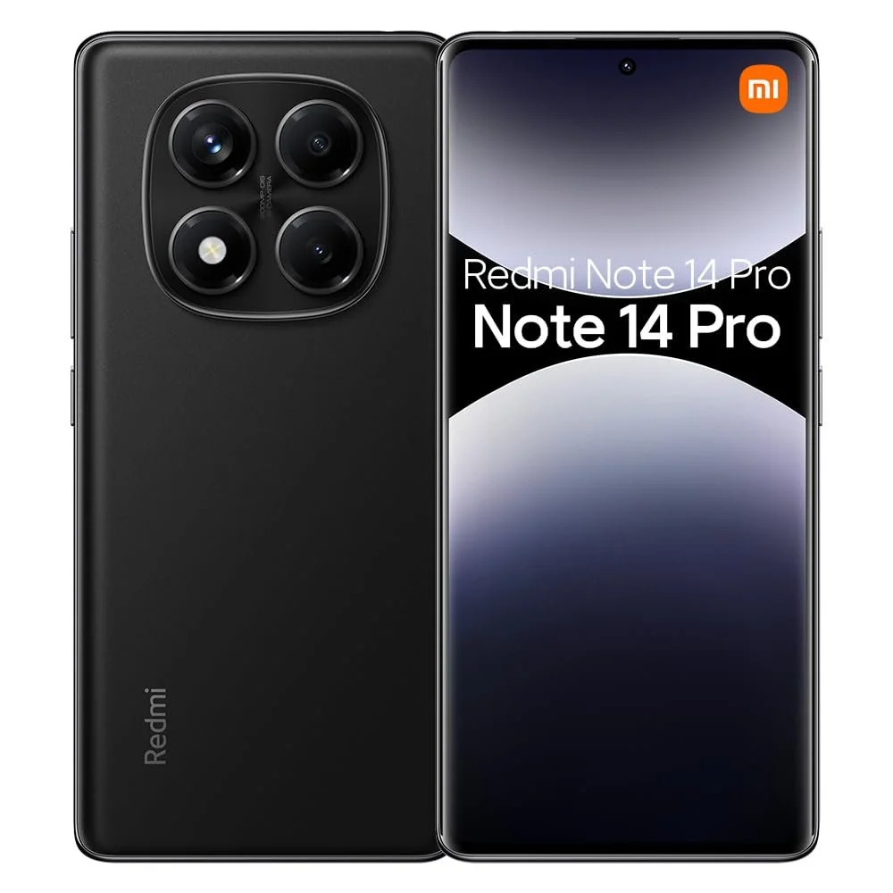 Смартфон Xiaomi Redmi Note 14 Pro 4G 12/512 ГБ 5500 мАч AMOLED 33 Вт Black, фото №1 Смартфон Xiaomi Redmi Note 14 Pro 4G 12/512 ГБ 5500 мАч AMOLED 33 Вт Black, фото №1