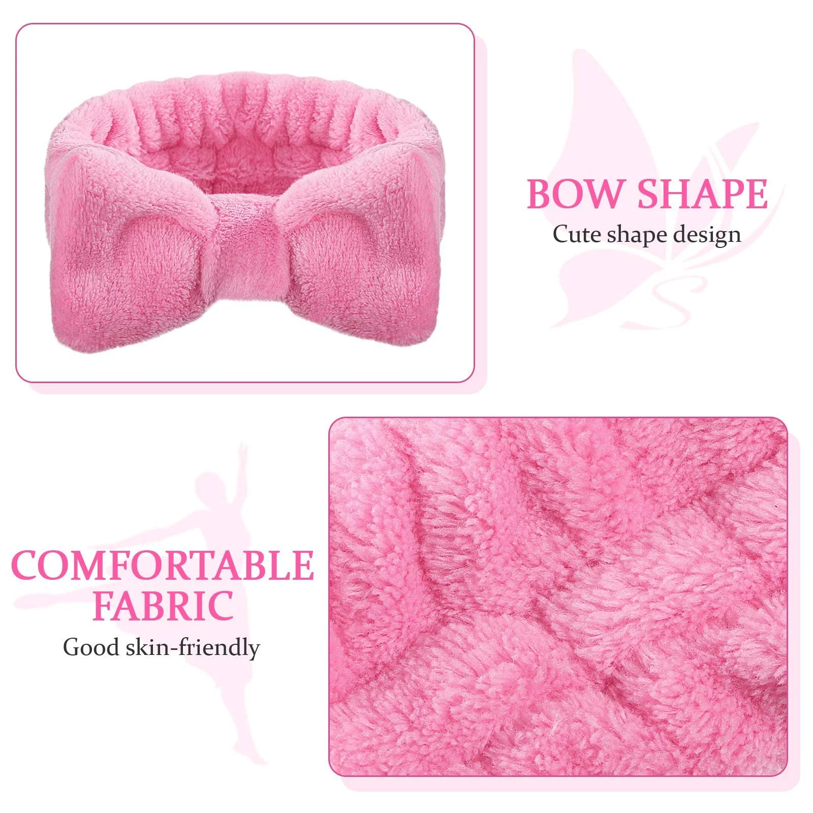 Повязка для волос с бантом, фото №4