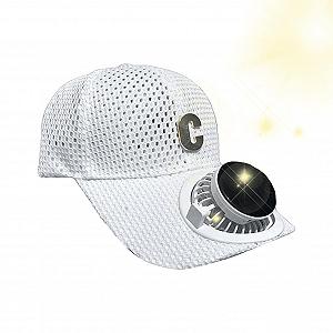 Кепка с вентилятором Knowlife С солнечной панелью USB-зарядка Воздухопроницаемая сетчатая 3 скорости - Фото 1
