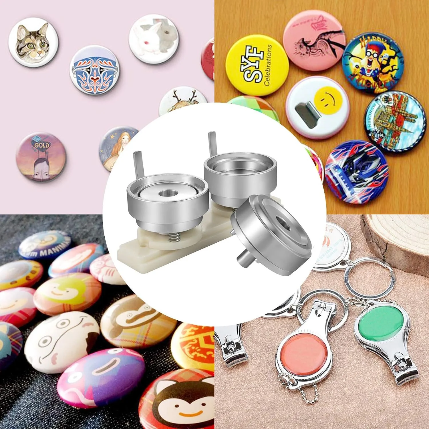 Форма для виготовлення значків VEVOR 50 мм Сталь/Алюміній, фото №6