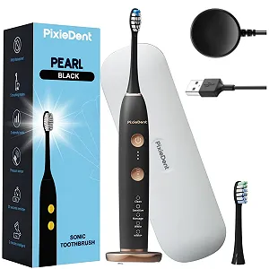 Электрическая зубная щетка PixieDent Pearl звуковая 5 режимов 3 уровня мощности 96000 движений - Фото 1
