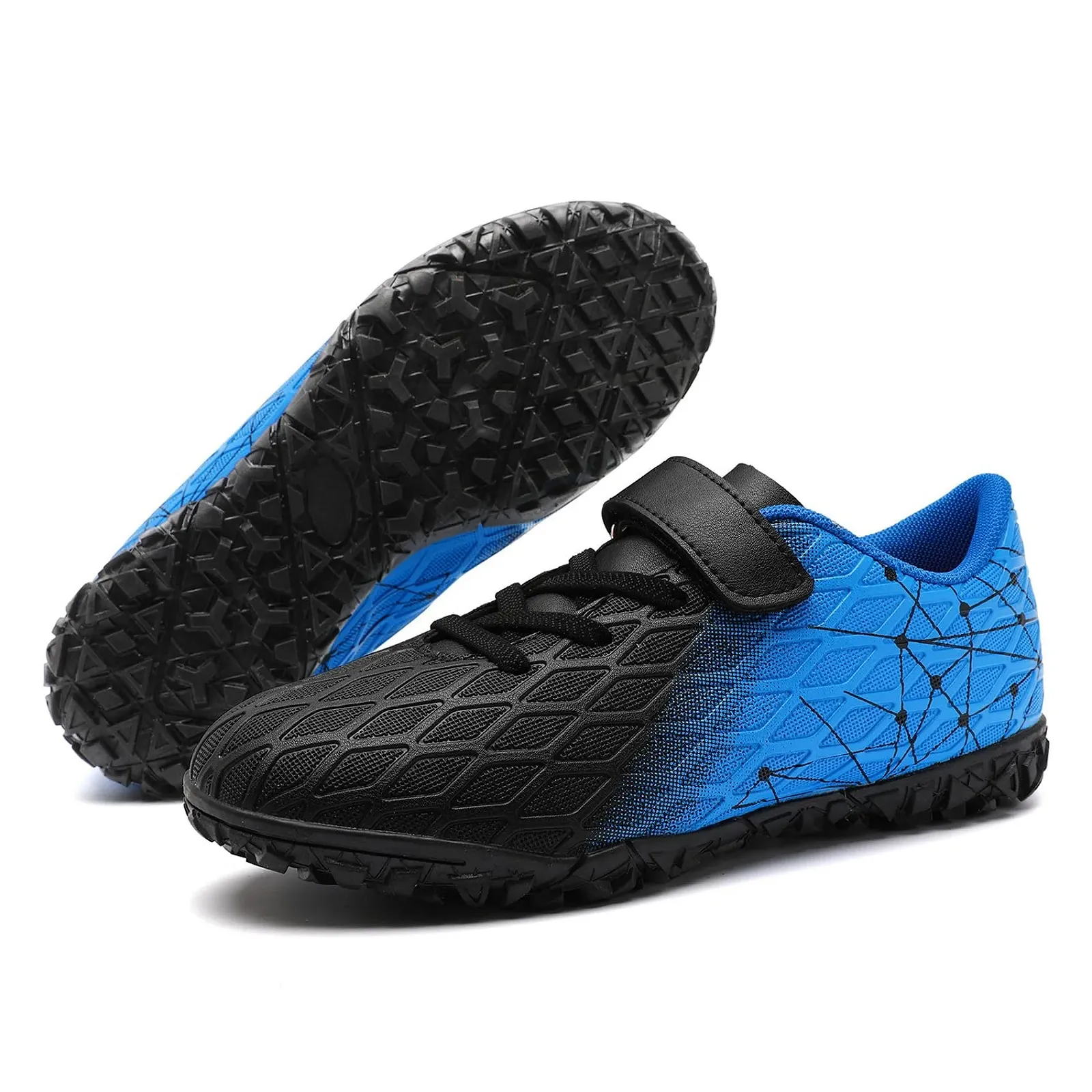 Футбольные бутсы Детские для мальчиков и девочек Обувь для закрытых помещений Искусственная трава Обувь для ударов Футзалки Футбольная обувь для помещений и улицы Профессиональная тренировочная обувь, фото №6