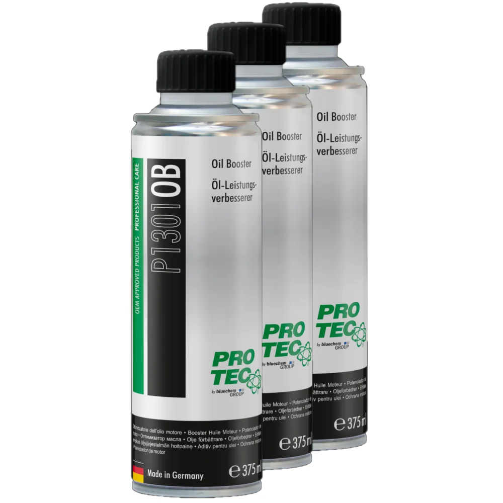 Підсилювач властивостей оливи PROTEC 3x 375 мл P1301 Покращувач властивостей оливи, фото №1