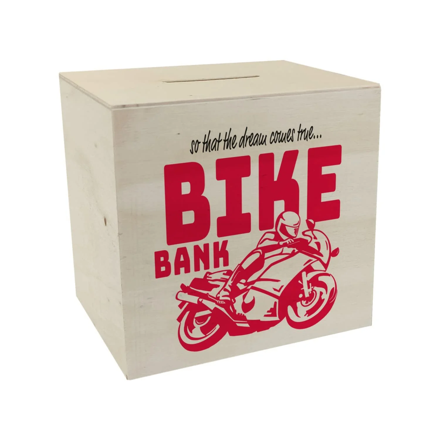 Скарбничка Bike Bank Wooden Money Box дерево, фото №1