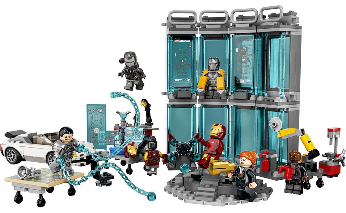 Детский конструктор LEGO Super Heroes Marvel Арсенал Железного человека (76216), фото №3