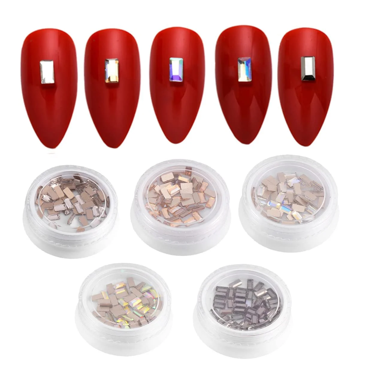 Стразы для ногтей Housoutil Kreative Nagelkunst Самоклеящиеся, фото №1