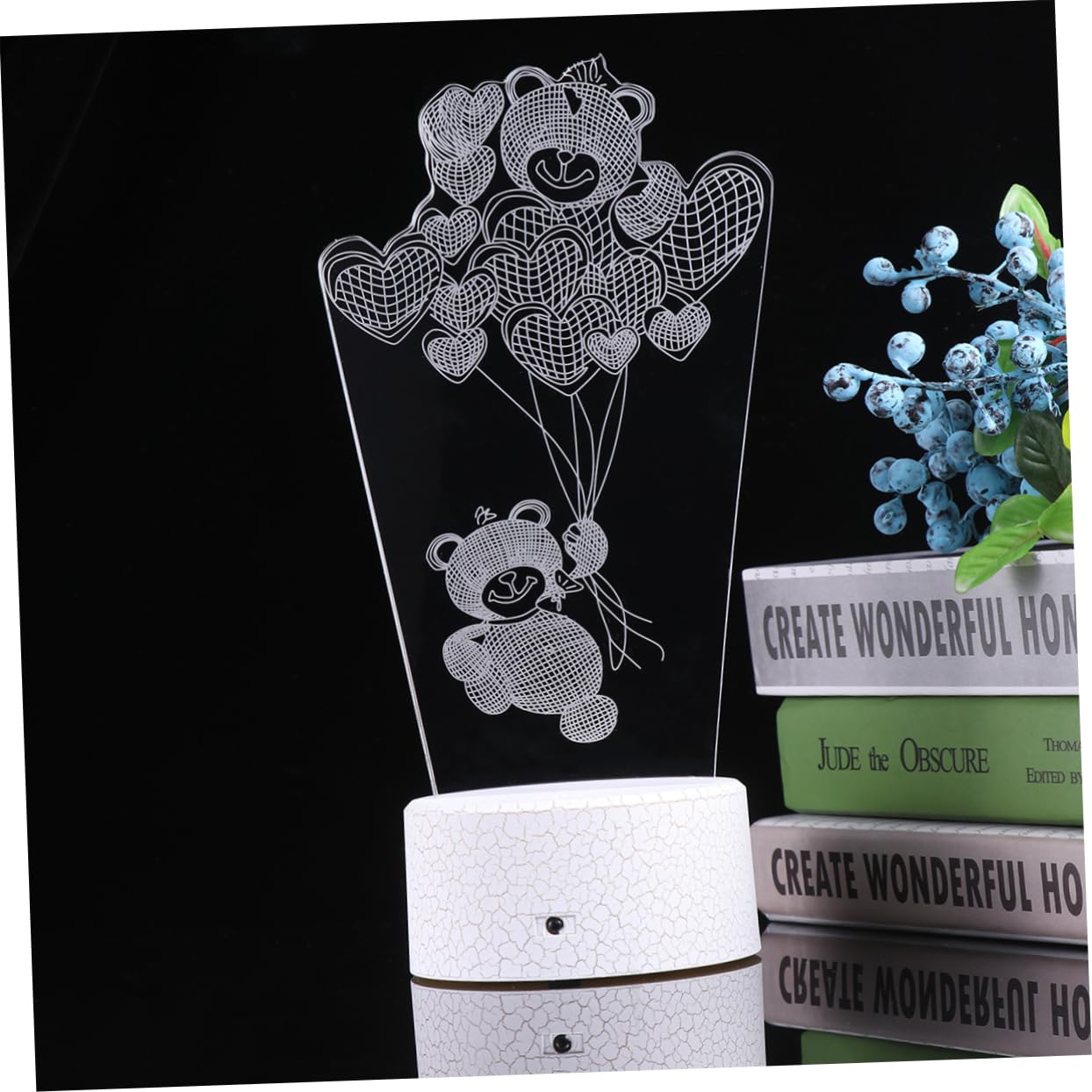 Настольная лампа WOONEKY kleines Nachtlicht Tischlampe для детей LED-Nachtschreibtischlampe Touch-Schalter, фото №7
