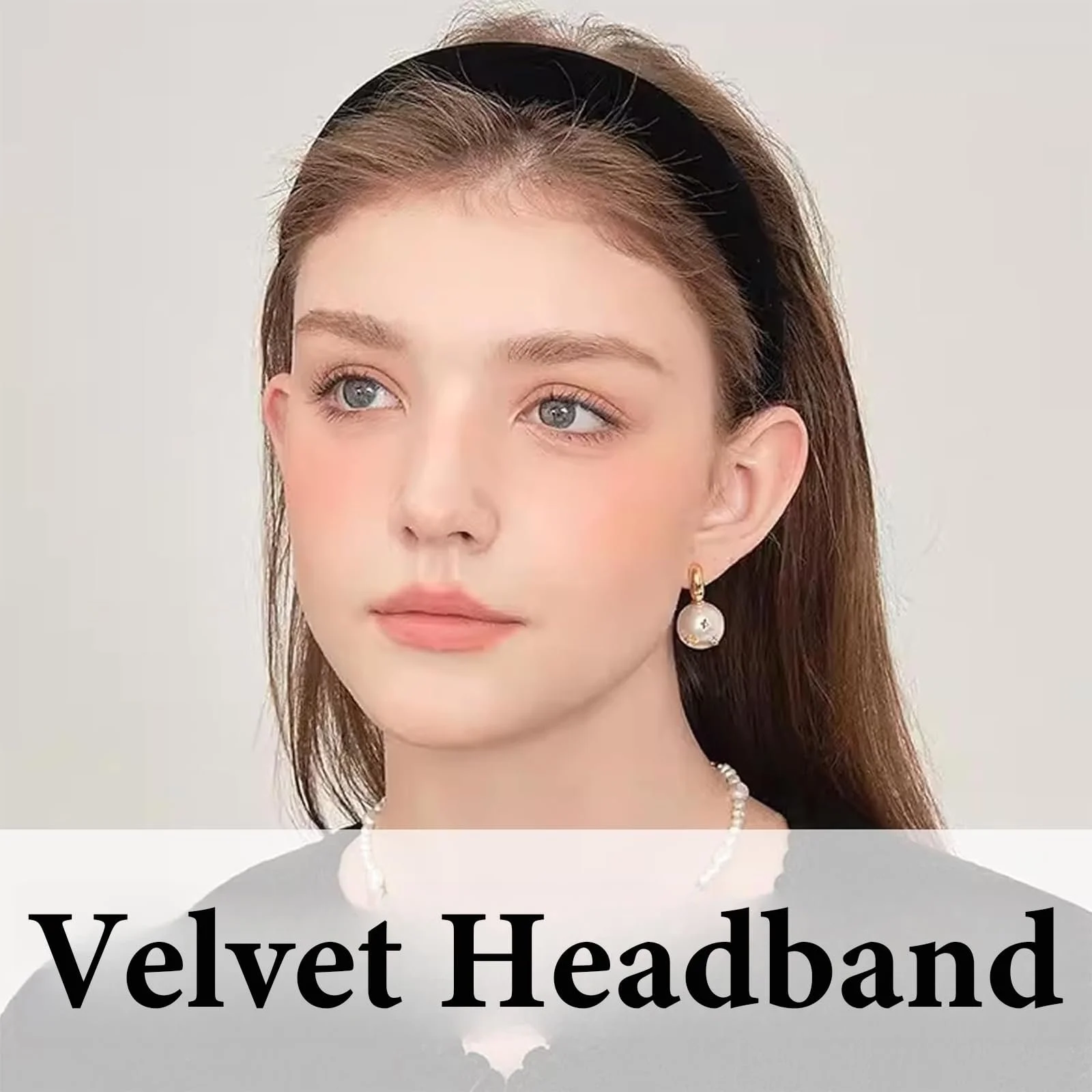 Набір оксамитових жіночих обручів для волосся 4 шт, фото №5 Набір оксамитових жіночих обручів для волосся 4 шт, фото №5