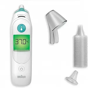 Вушний термометр Braun ThermoScan 6 Білий - Фото 1