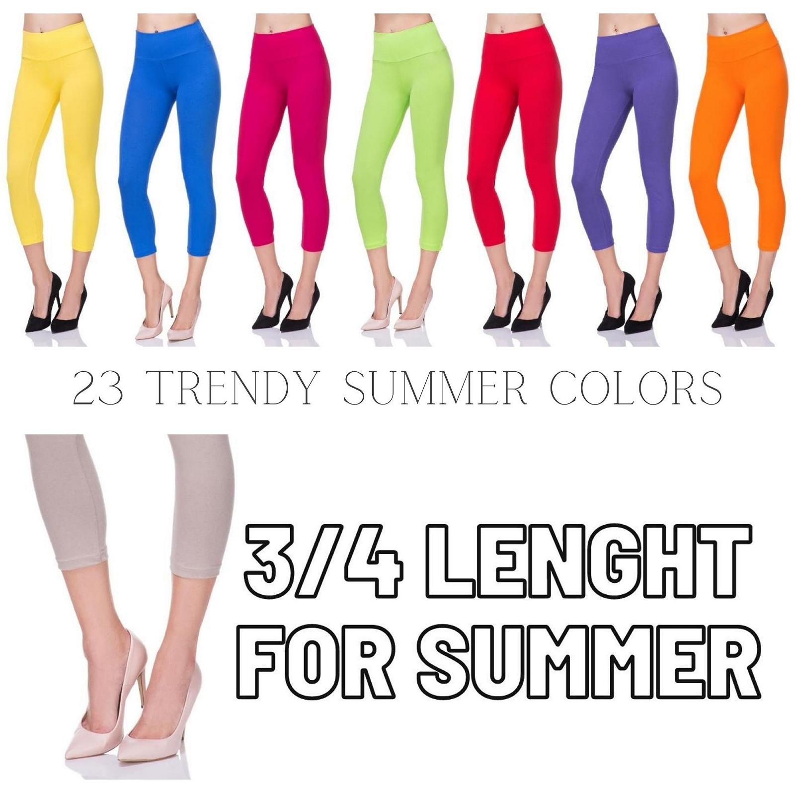 Шорты 3/4 SOFTSAIL Capri Женские Спортивные Хлопковые с Высокой Талией, фото №3