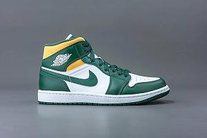 Кроссовки Jordan Air 1 Mid Hi-Top synthetic.ua - Фото 1
