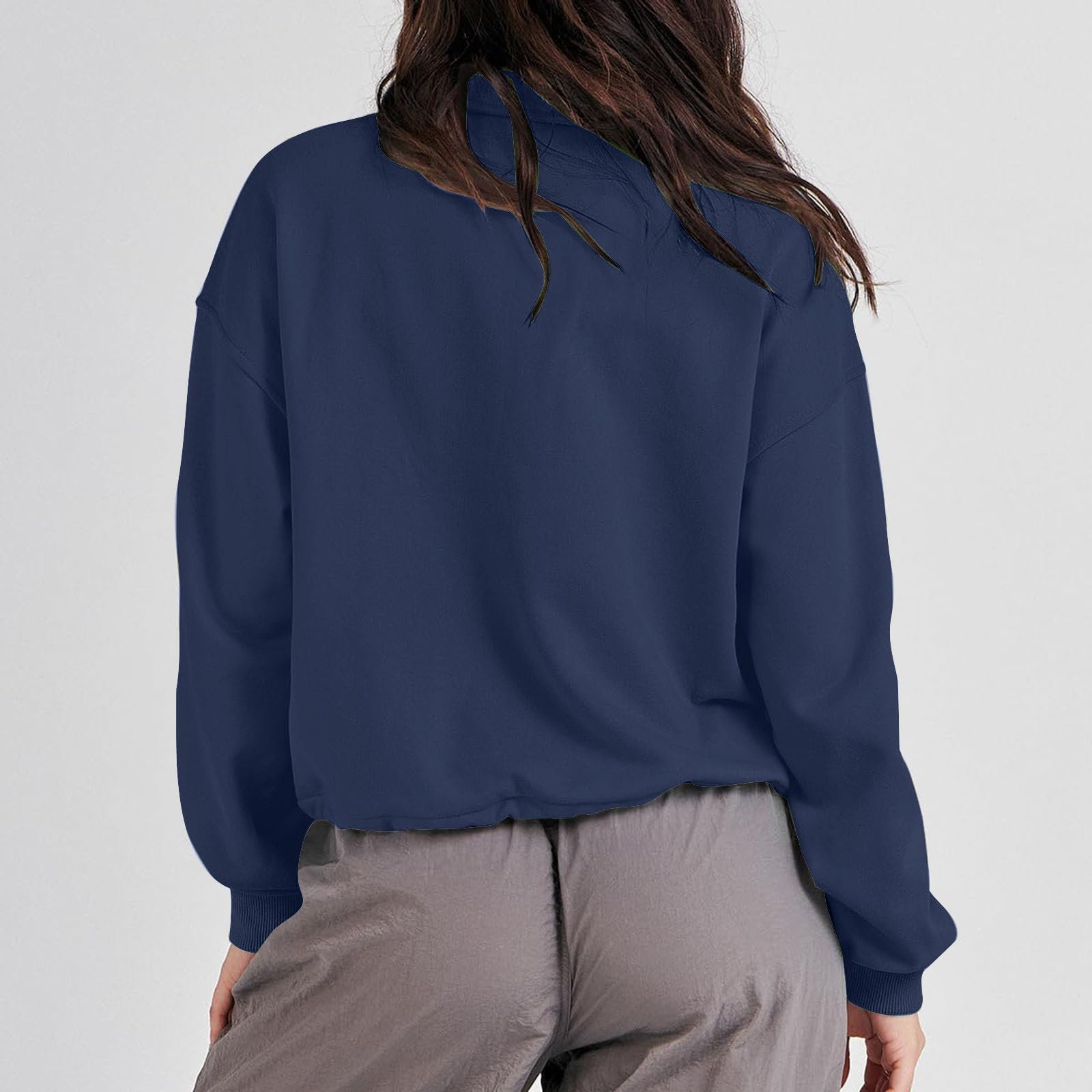 Женская Толстовка Generisch Однотонная Флисовая Кофта Зимняя Повседневная Свободная С длинными рукавами Круглый вырез Пуловер Топы Блузка с длинными рукавами Уличная одежда, фото №4 Женская Толстовка Generisch Однотонная Флисовая Кофта Зимняя Повседневная Свободная С длинными рукавами Круглый вырез Пуловер Топы Блузка с длинными рукавами Уличная одежда, фото №4