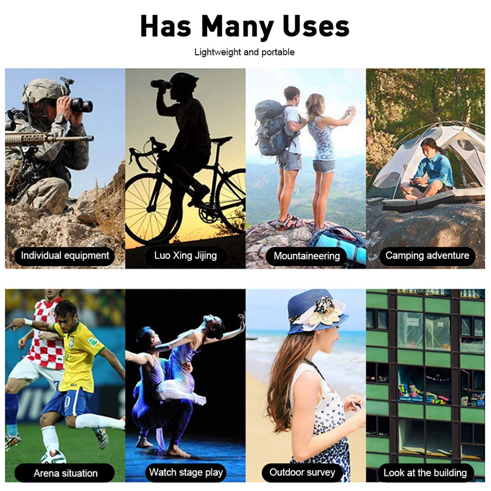 Монокуляр QHYTL 10x42 High Power Life Водостійкий BAK4 Prisma FMC-Lens з адаптером для смартфона, фото №7