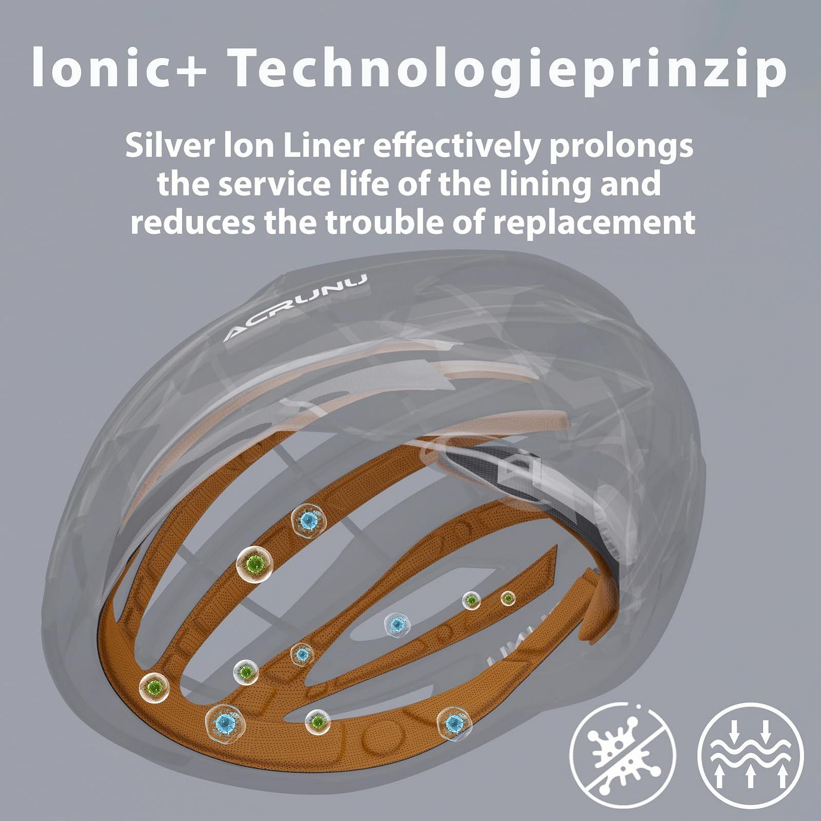 Шолом ACRUNU MTB з магнітною застібкою FIDLOCK, технологією Ionic+, 11 вентиляційними отворами, регульований, фото №4