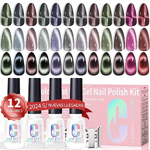 Гель-лак Clara Colors, набір, 12 кольорів - Фото 1