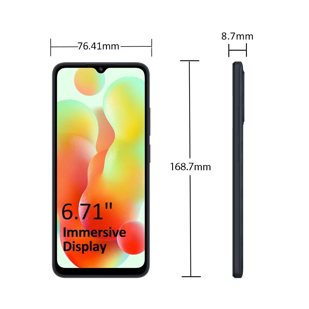Смартфон Xiaomi Redmi 12C 6/128ГБ 6.71 дюйма 5000мАч 10Вт Graphite Grey, фото №2 Смартфон Xiaomi Redmi 12C 6/128ГБ 6.71 дюйма 5000мАч 10Вт Graphite Grey, фото №2