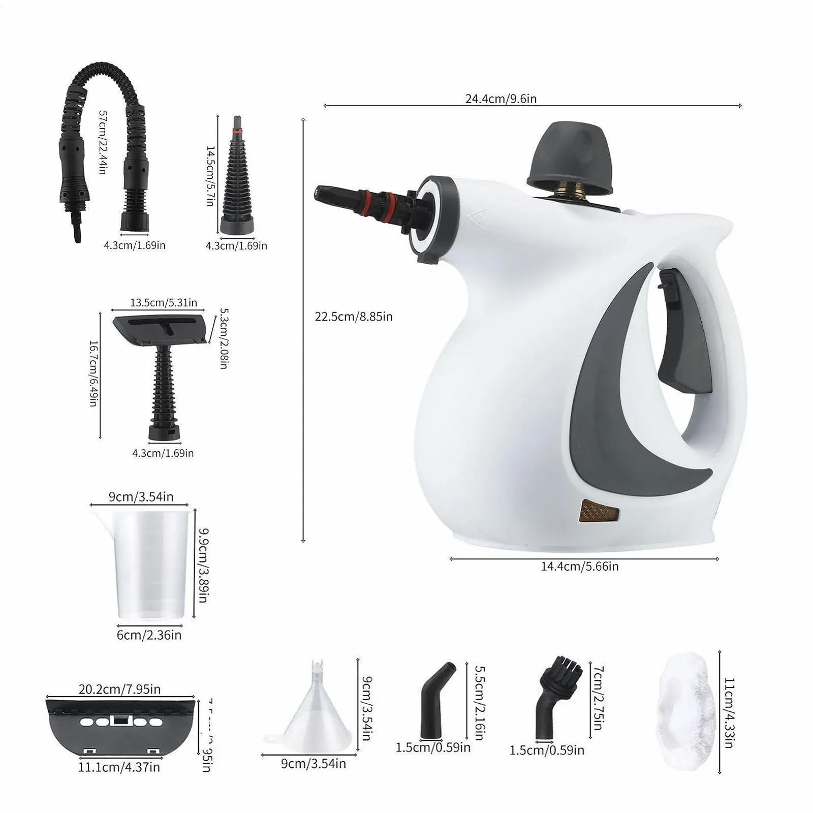 Парова швабра Handy 1050 W 12 аксесуарів, фото №6 Парова швабра Handy 1050 W 12 аксесуарів, фото №6