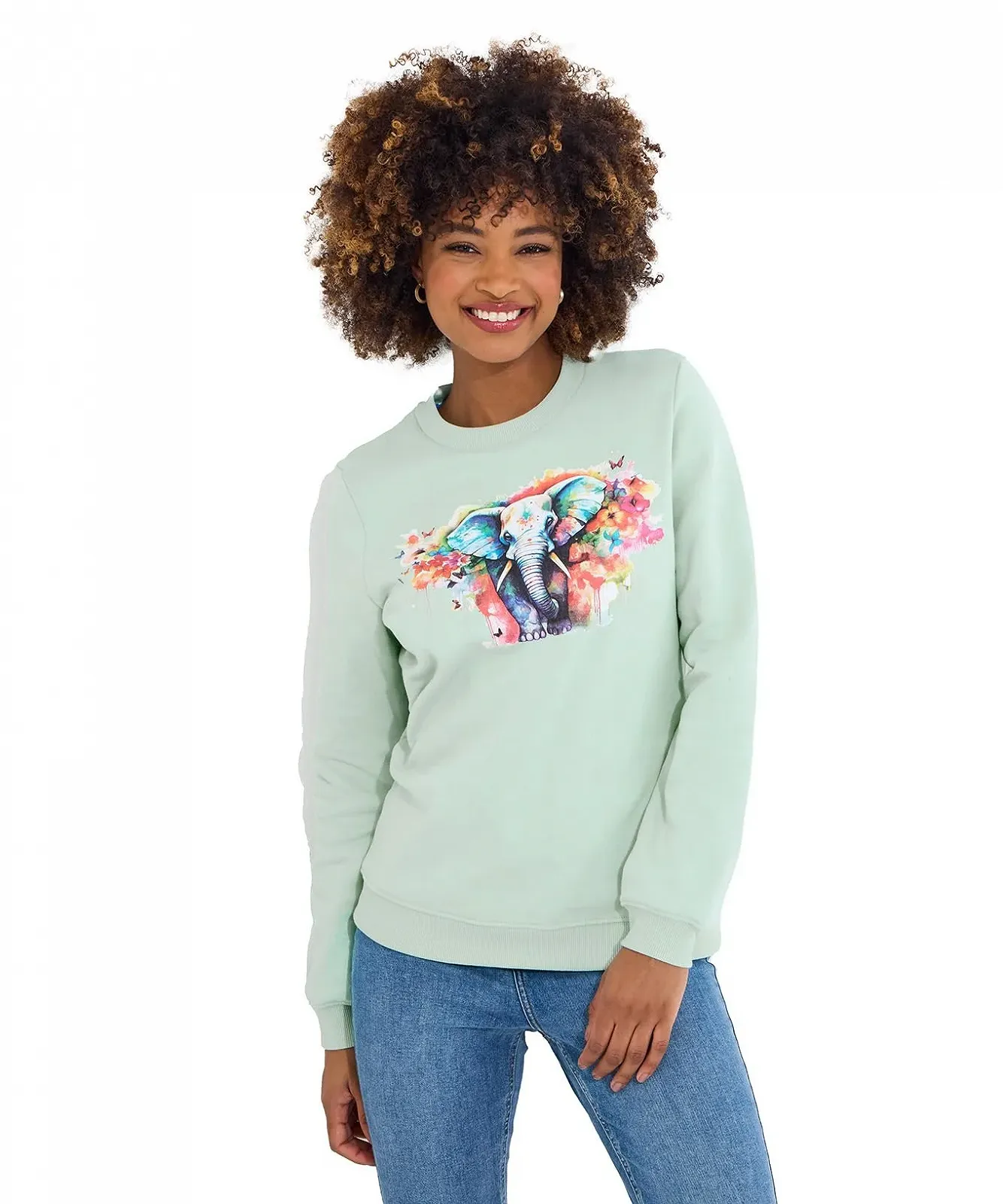 Женская толстовка Joe Browns с графическим слоном, фото №1