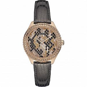 Женские Аналоговые Кварцевые Часы GUESS W0626L2 С Кожаным Ремешком - Фото 1