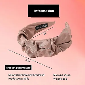 Обруч Женский с блестящей плетеной поверхностью synthetic.ua - Фото 1