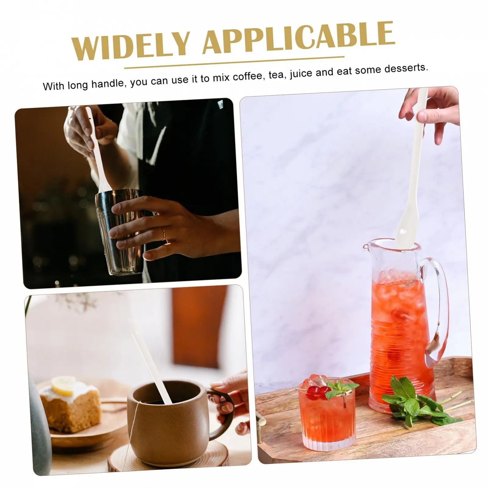 Ложка керамическая с длинной ручкой Porcelain для супа, каши, риса, универсальная, можно мыть в посудомоечной машине, прочная, упаковка из 5 штук, белая, фото №7 Ложка керамическая с длинной ручкой Porcelain для супа, каши, риса, универсальная, можно мыть в посудомоечной машине, прочная, упаковка из 5 штук, белая, фото №7