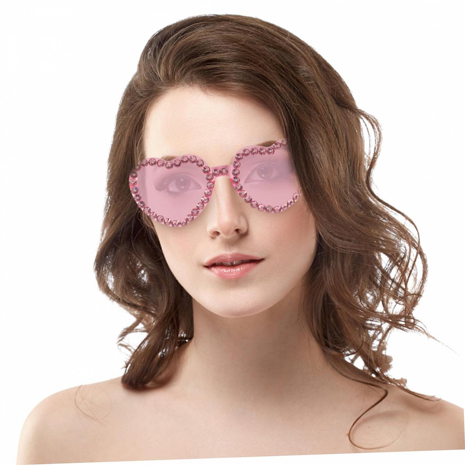 Набор солнцезащитных очков VALICLUD, 5 шт, деревянные боксы для рукоделия, бескаркасные очки, костюмы, маскарад, юбилейные модные очки, украшения для аквариумов, волшебные украшения для очков, фото, фото №8