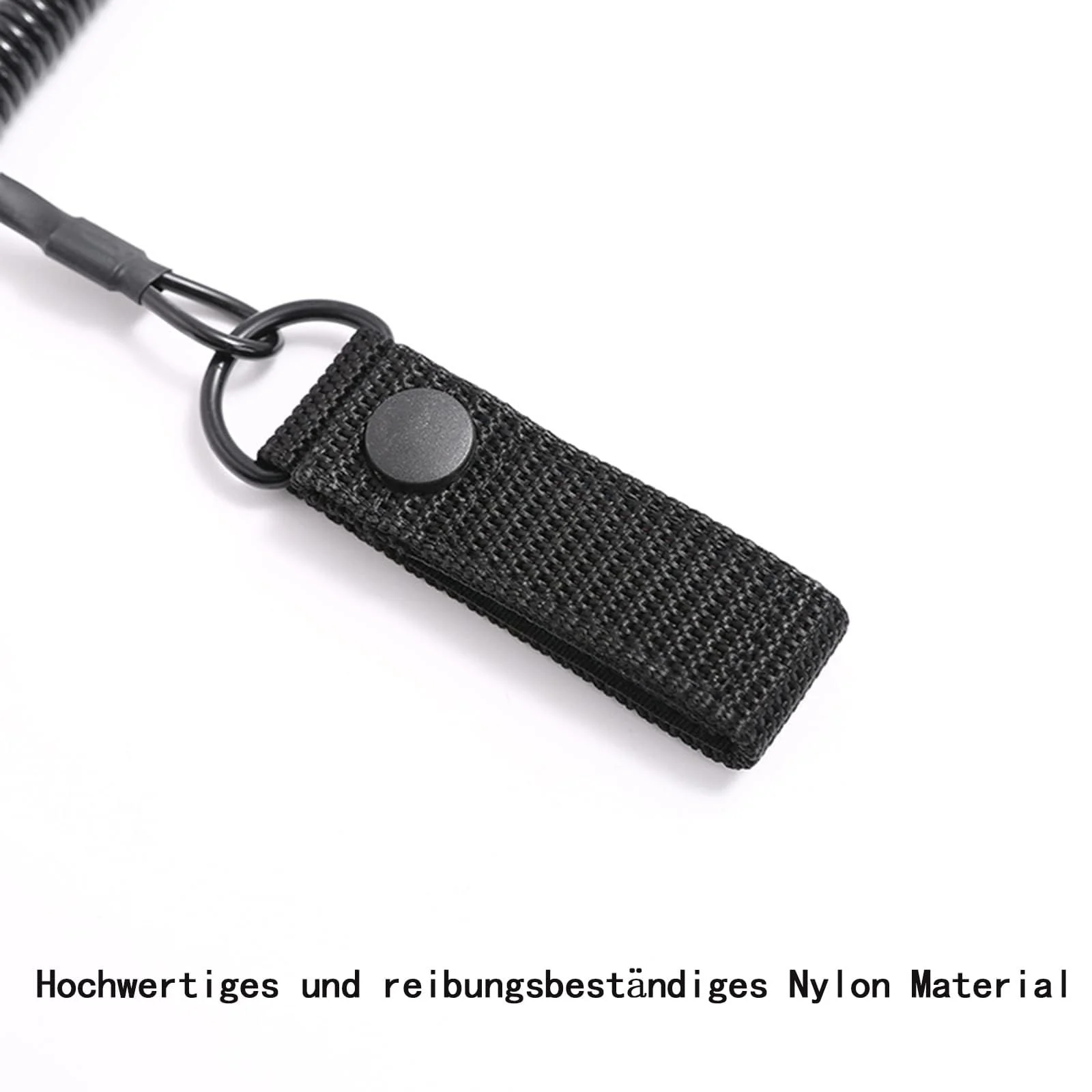 Тактический ремешок Paracord Черный, фото №2