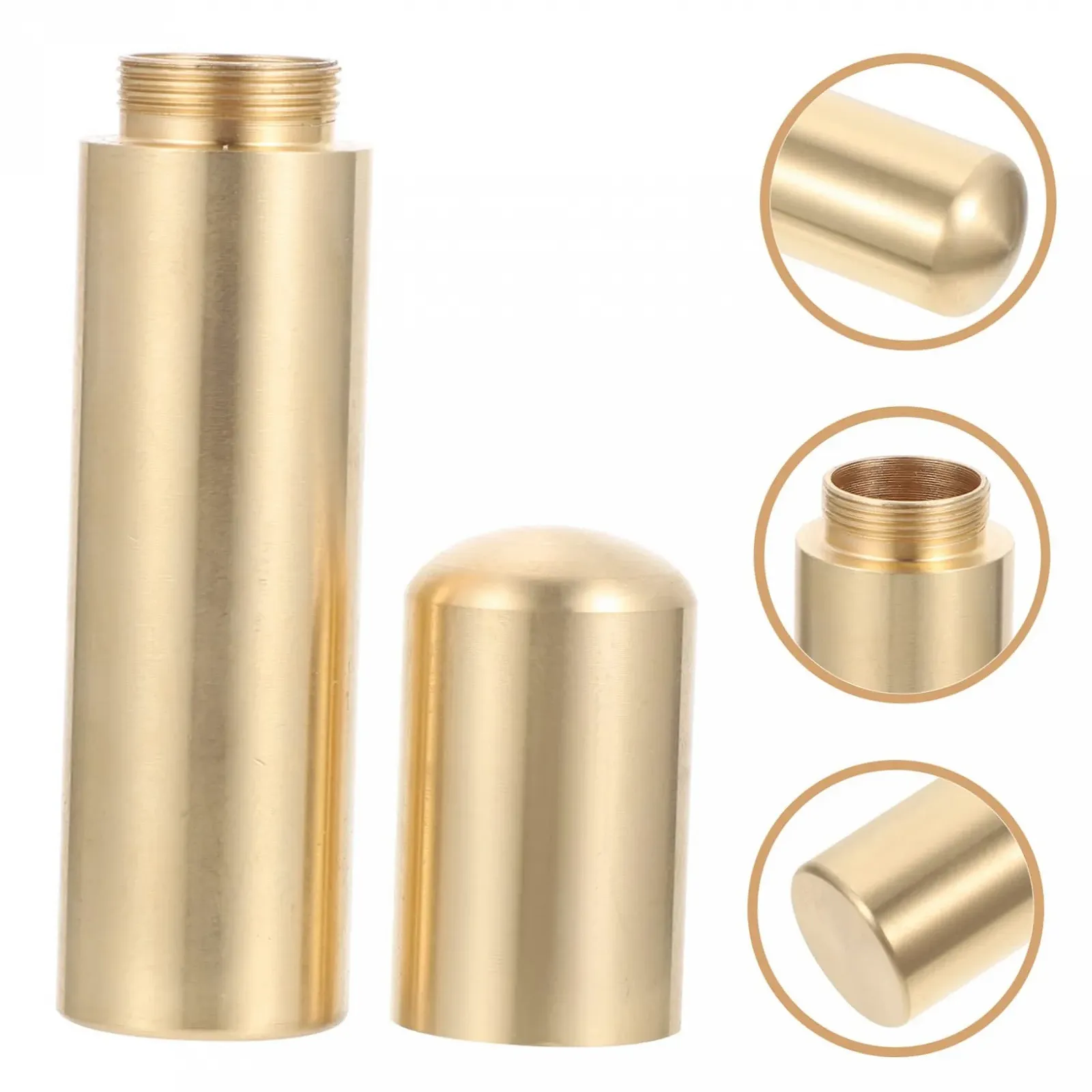 Коробка для зберігання BESPORTBLE, латунна коробка для виживання в поході, тримач для активного відпочинку, упаковка для подорожей, фото №5