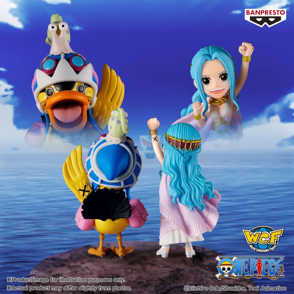 Фігурка Banpresto One Piece Nefeltari VIVI & Karoo World Collectable Log Stories, 7 см, різнокольорова, фото №2