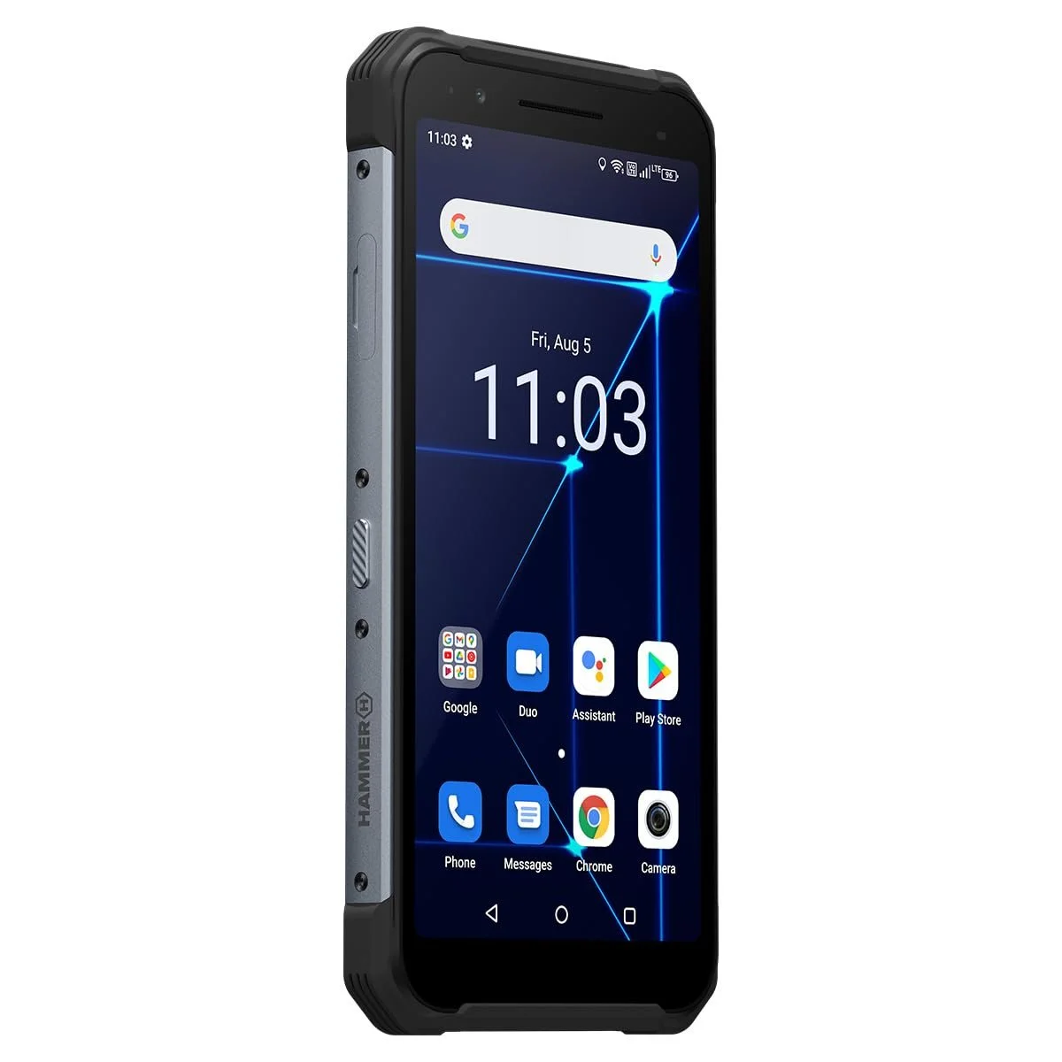 Смартфон Hammer Construction 6/128GB 6" Dual SIM Meteorite Black, фото №3