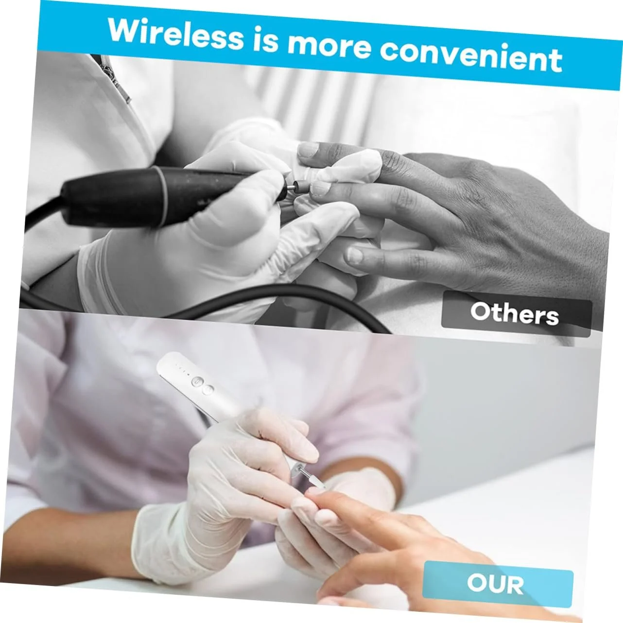 Инструмент для полировки ногтей Аккумуляторный USB, фото №4 Инструмент для полировки ногтей Аккумуляторный USB, фото №4