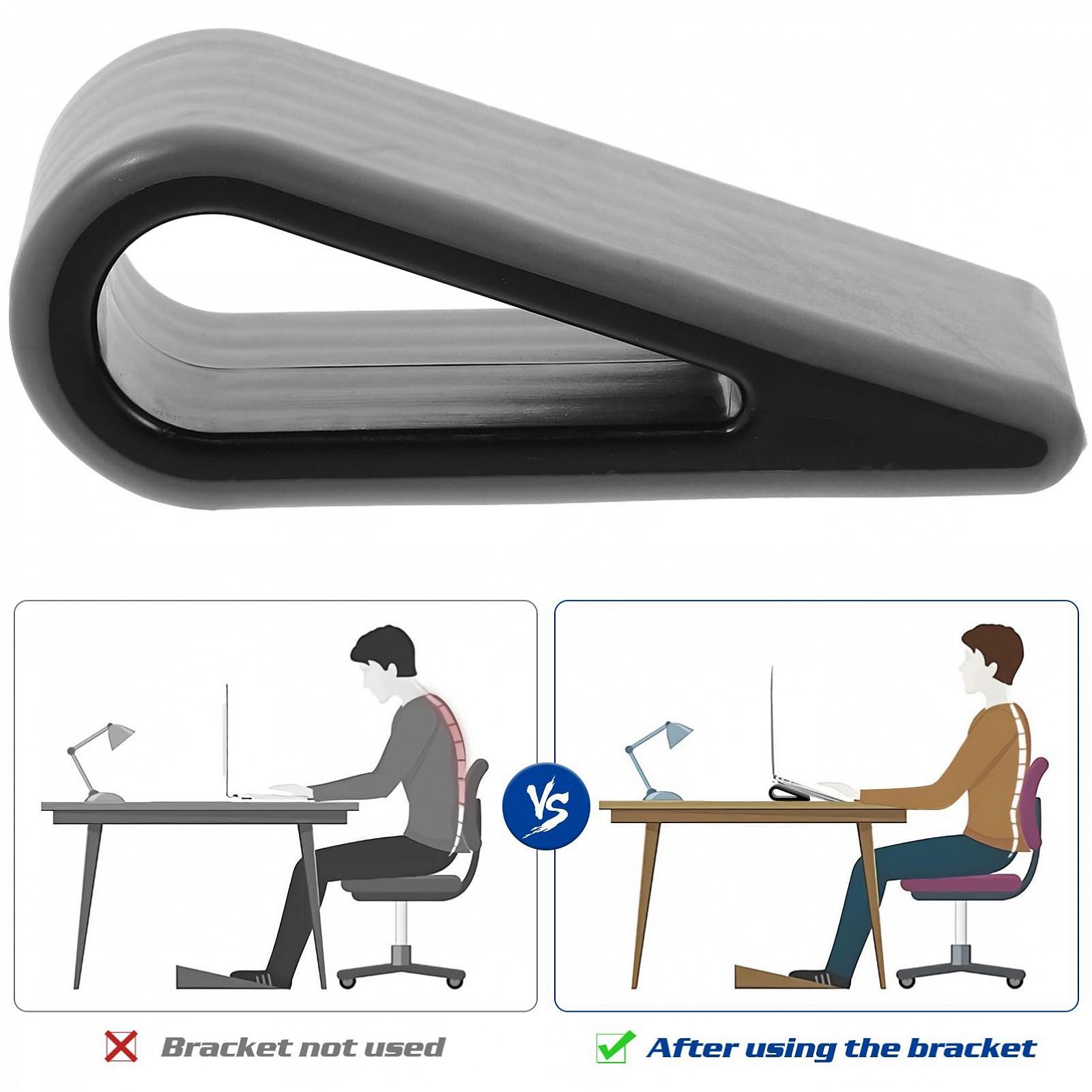 Регулируемая подставка для ноутбука Силиконовая 2 шт. для регулировки высоты ноутбука Эргономичная для стола и дома, фото №2