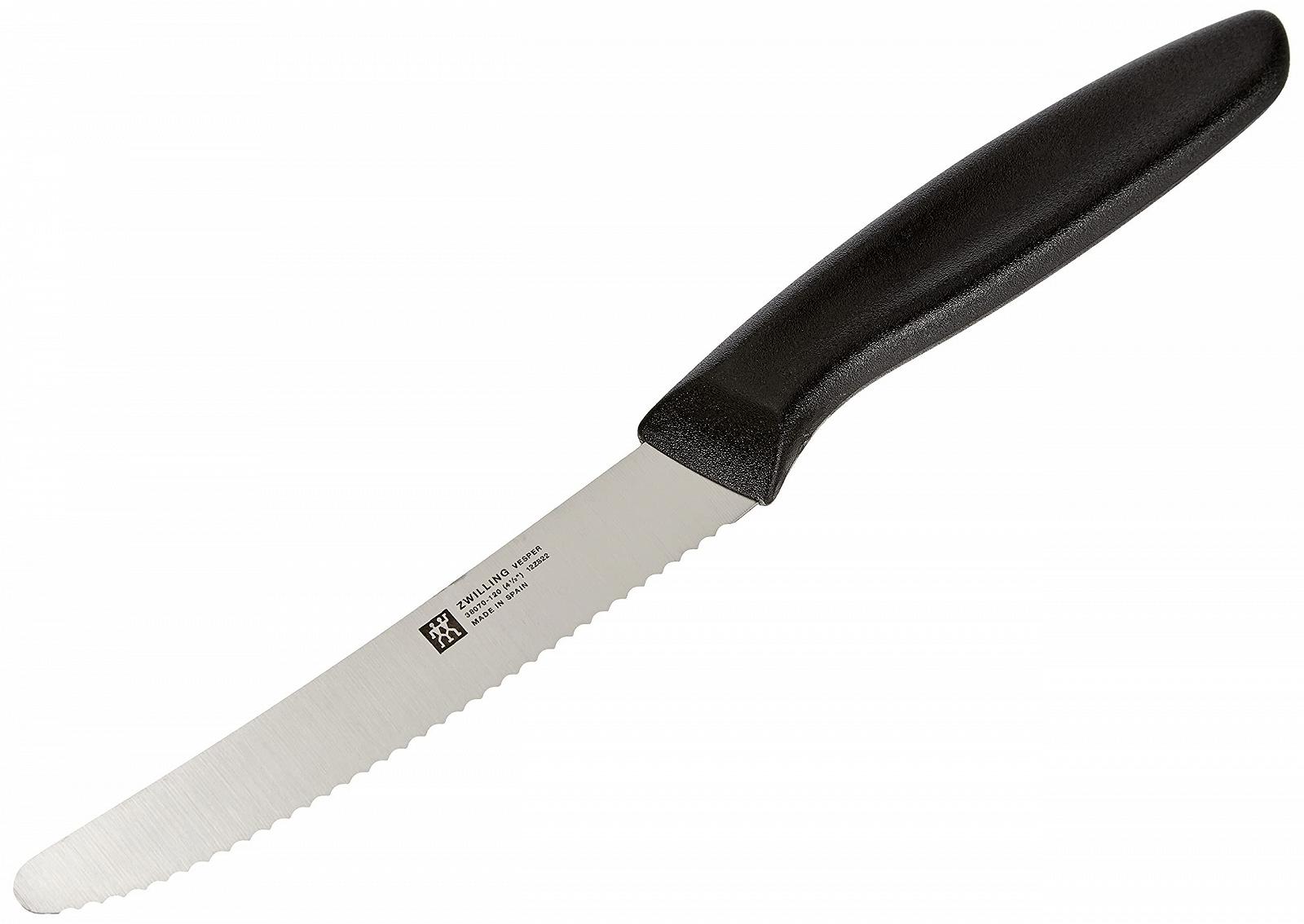 Набор ножей Zwilling Twin Grip, 6 шт, кухонные ножи, длина лезвия: 12 см, нержавеющая сталь/пластиковая ручка, фото №3