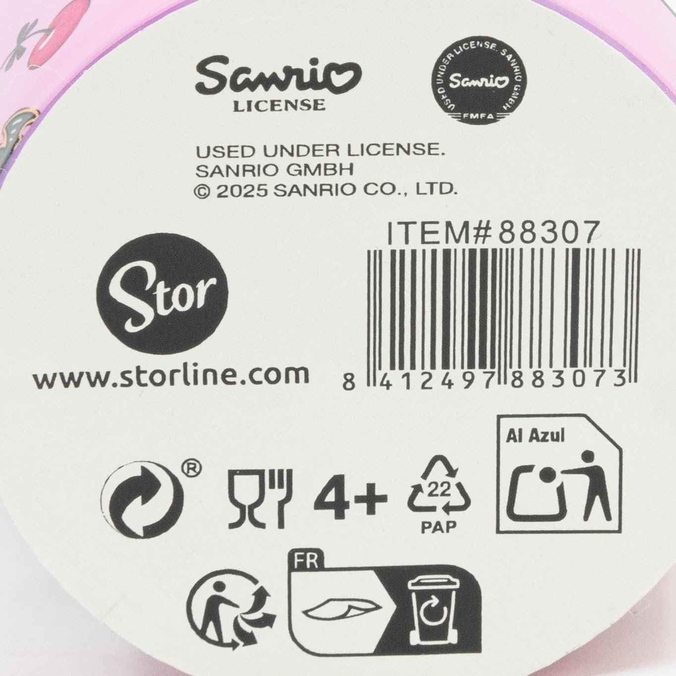 Детская многоразовая пластиковая чашка Stor Kuromi 260 мл, фото №4