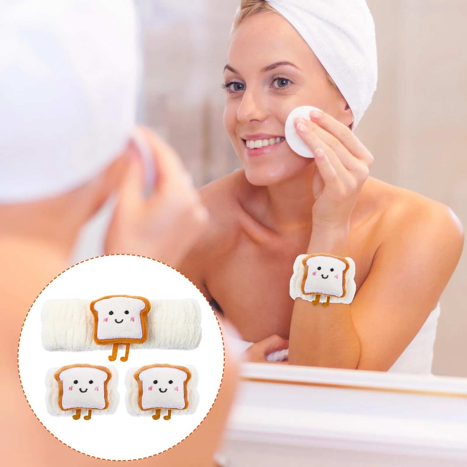 Пов'язка на голову Abeillo Мультяшна з мікрофібри, фото №4