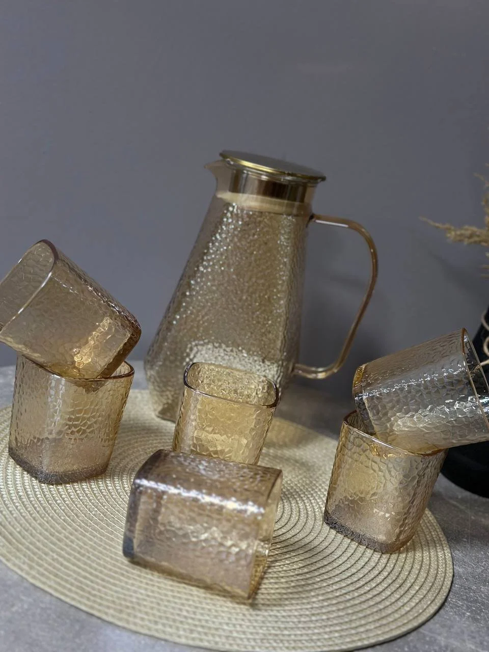 Набір Кувшин та 6 склянок, фото №1