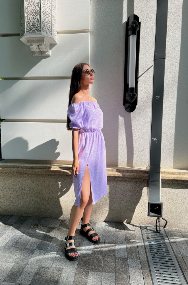 Сукня Reload Flora бузковий, фото №4