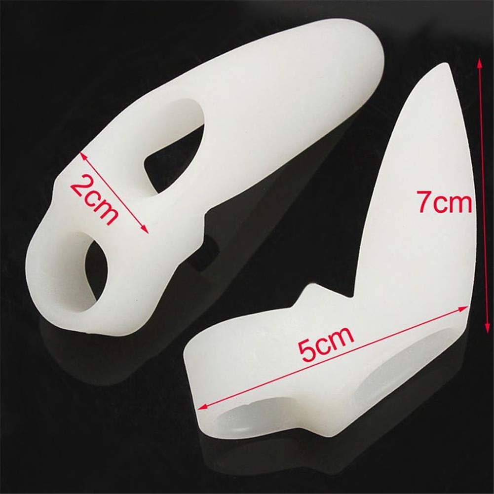 Роздільник для пальців Hallux Valgus [4x] з захистом від вальгусної деформації, захисні шини, пов'язка, фото №9