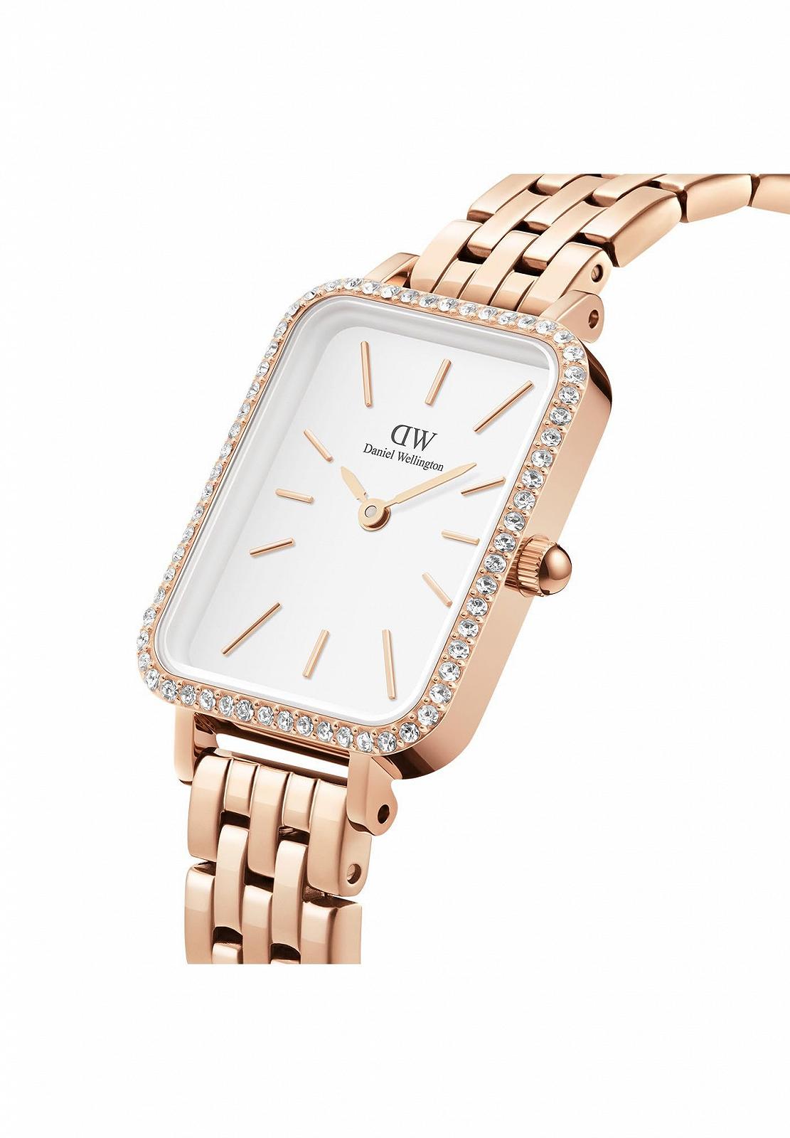 Часы Daniel Wellington Quadro Rose Gold, Rose Gold, размер One Size, фото №2