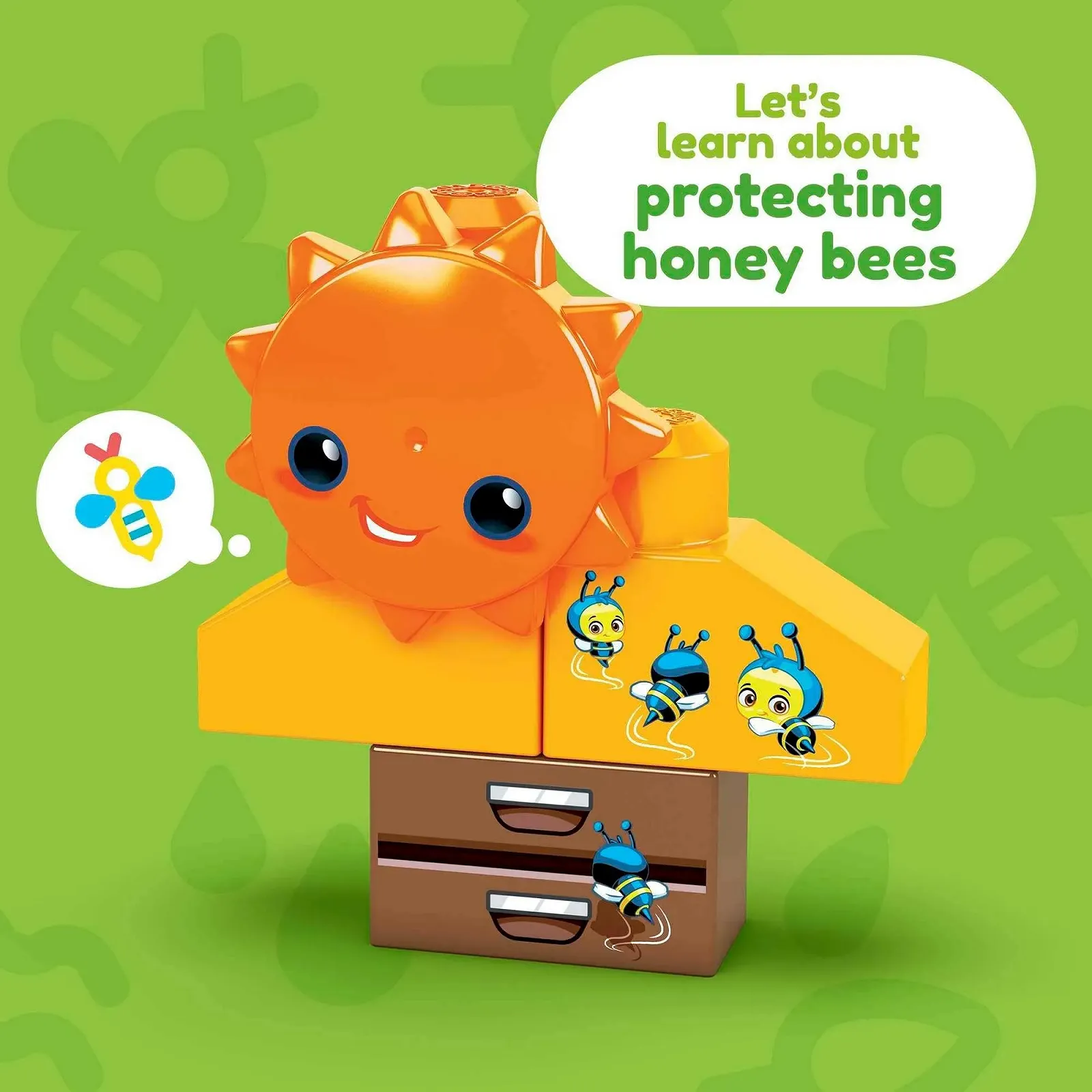 Блоки MEGA Green City Набір для будівництва ферми HDL07 54 Великі будівельні блоки, фото №5