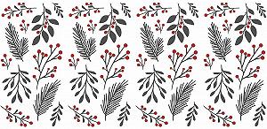 Многоразовые наклейки RoomMates Berries and Holly Branches - Фото 1