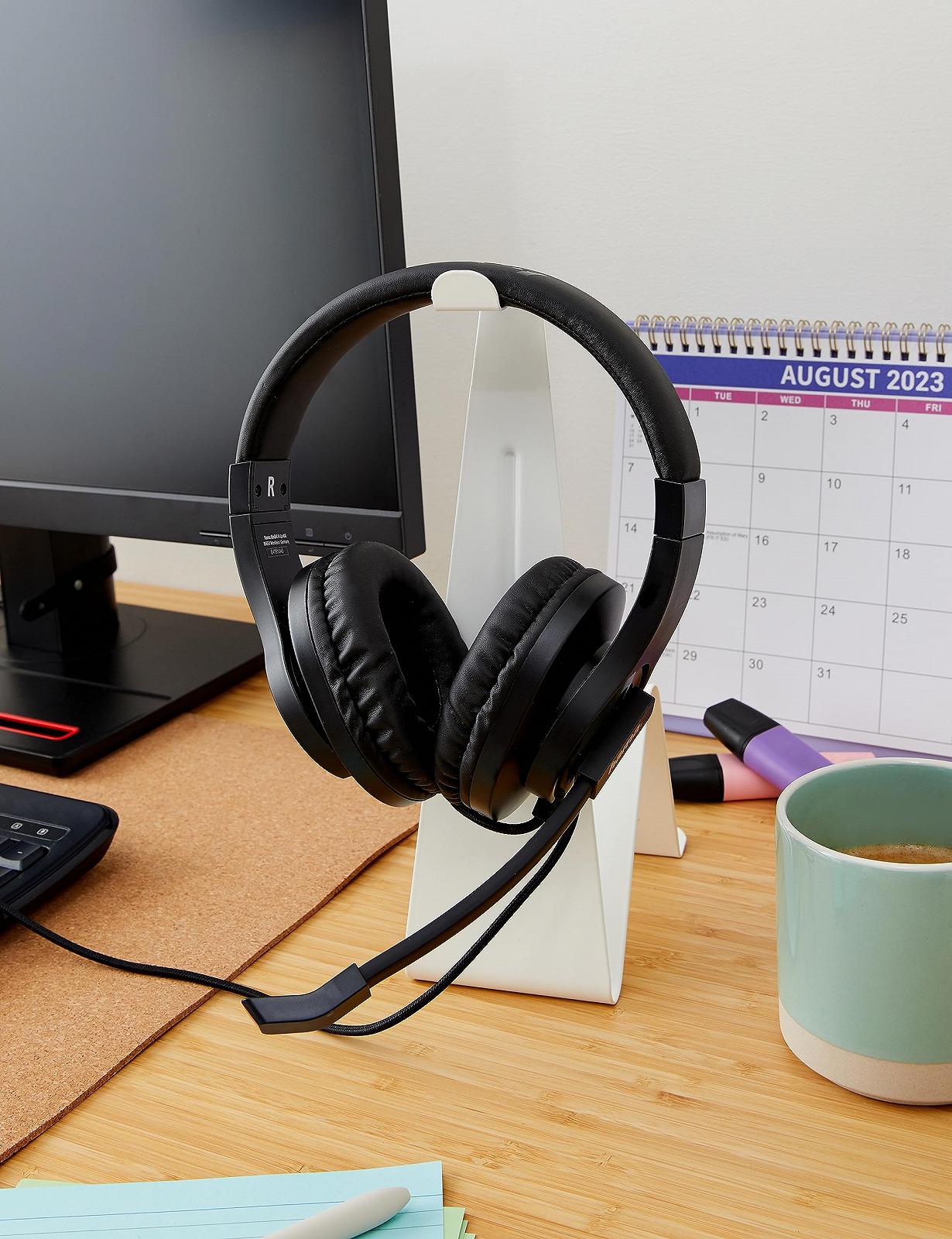 Гарнітура Hama PC з мікрофоном Чорний, фото №2