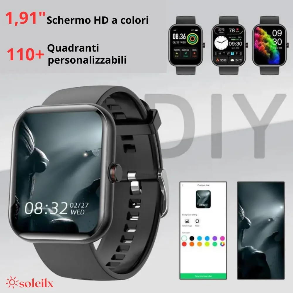 Смарт-годинник 1.91 Inch Batt 320mAh, фото №2