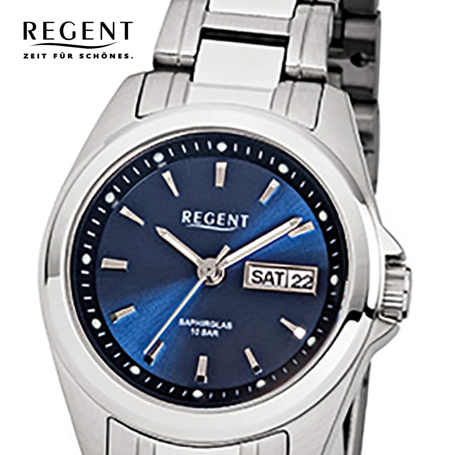 Женские часы Regent Элегантные Аналоговые Стальной Браслет Серебристый Кварцевые, серебристый, Браслет, фото №2 Женские часы Regent Элегантные Аналоговые Стальной Браслет Серебристый Кварцевые, серебристый, Браслет, фото №2