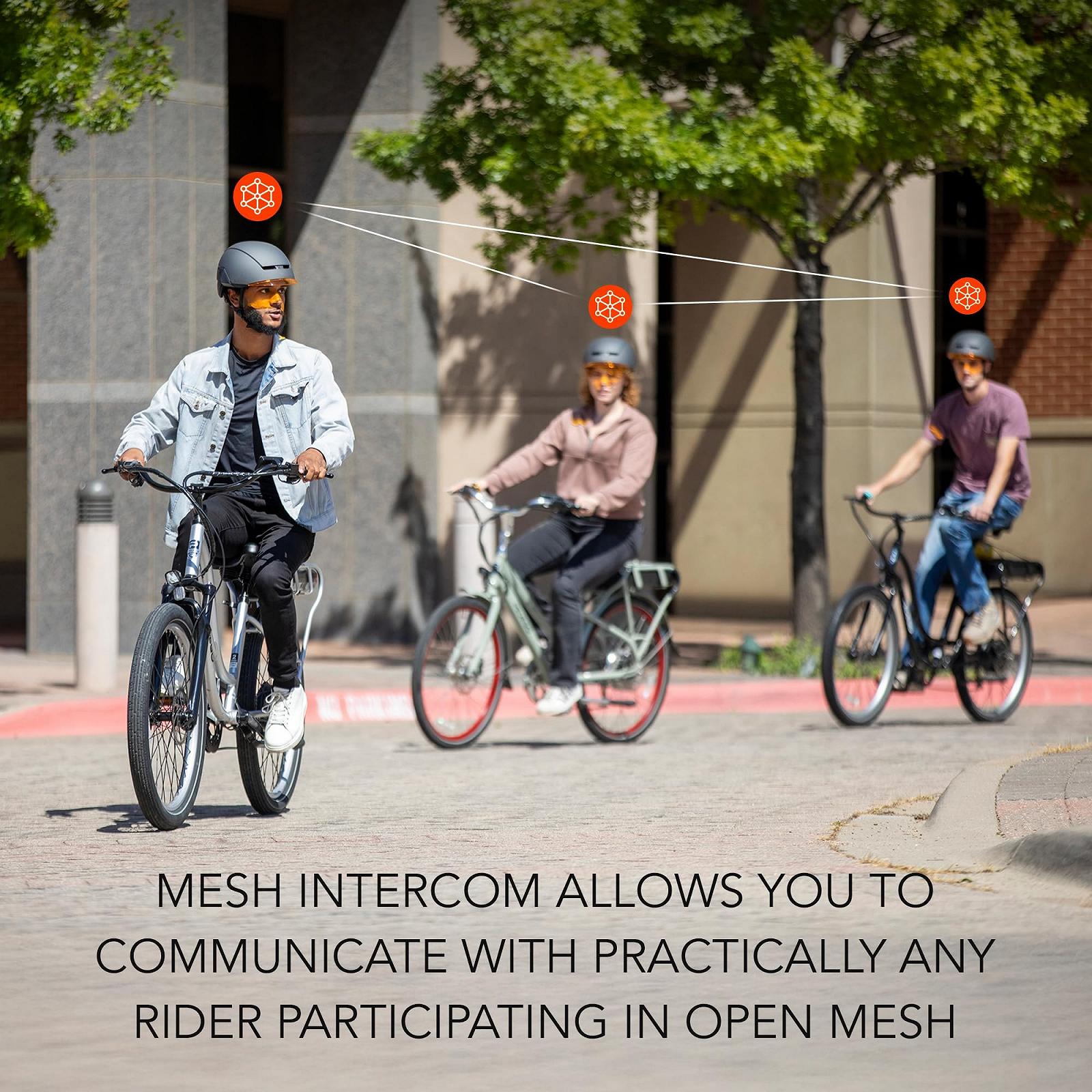 Шлем Sena U1 E-Bike Smart Bicycle с Mesh 2.0 Intercom, фото №5