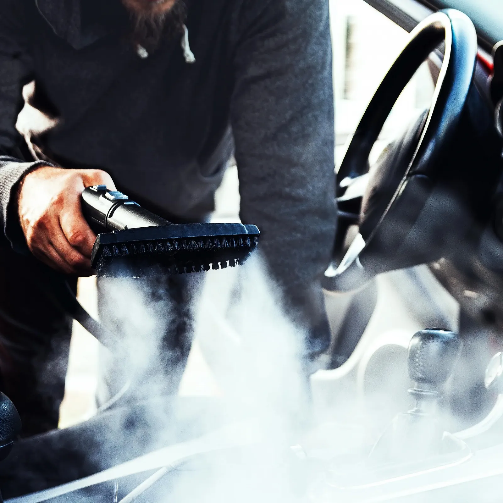 Ручний пароочисник Retoo 450 мл, 900 Вт, жовтий, фото №2 Ручний пароочисник Retoo 450 мл, 900 Вт, жовтий, фото №2