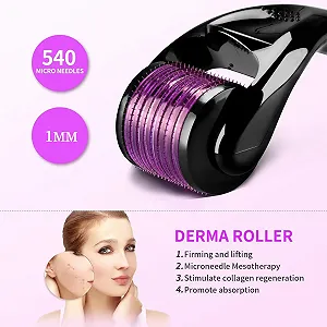 Дермаролер 1 мм, 540 голок для обличчя та тіла synthetic.ua - Фото 1