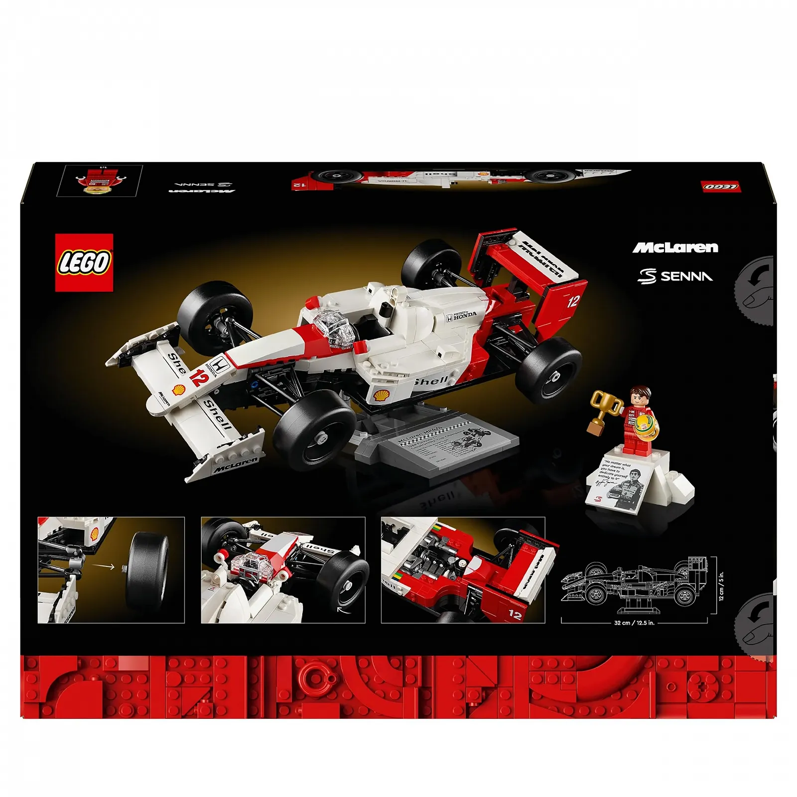 LEGO Icons McLaren MP4/4 & Ayrton Senna 10330, фото №9