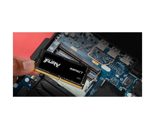 Пристрій для ноутбуків Kingston FURY 32 GB SO-DIMM DDR4 3200 MHz Impact (KF432S20IB/32), фото №4