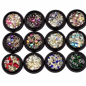 Стразы для ногтей Кристаллы Жемчуг Блестки Разные формы synthetic.ua - Фото 1